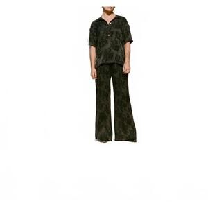 NEW UNTITLED IN MOTION petra wide leg pants in black